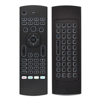 

MX3 Backlit Air Mouse Smart Remote Control 2.4G Radio Frequency Wireless Keyboard Mouse Remote Control For Computer TV Projector