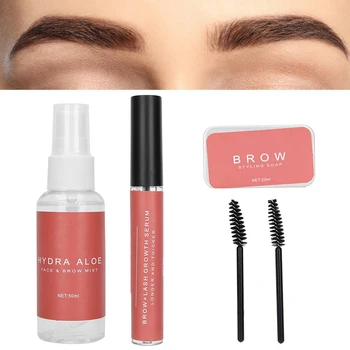 

Eyebrow Pencil Eyebrow Styling Soap Brow Growth Serum Aloe Water Eyebrow Styling Kit 20g+5ml+50ml Eyebrow Pencil