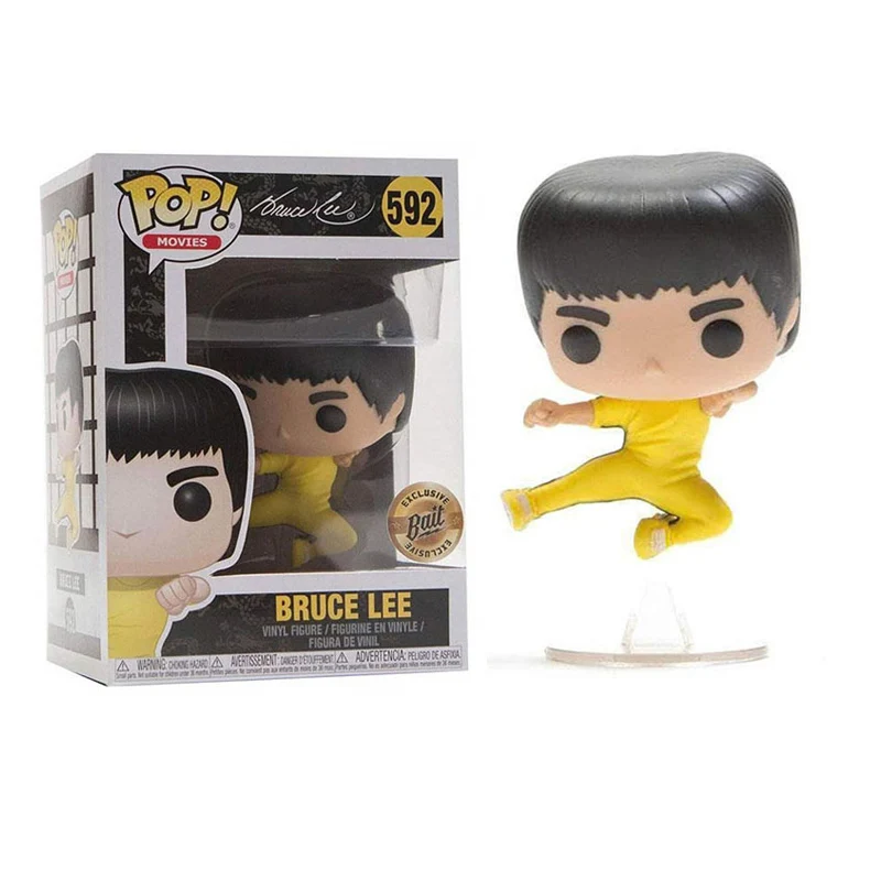 FUNKO POP New Arrival Limited Edition Bruce Lee Vinyl Action Figure Collectible Model Toys For Children Christmas Gift