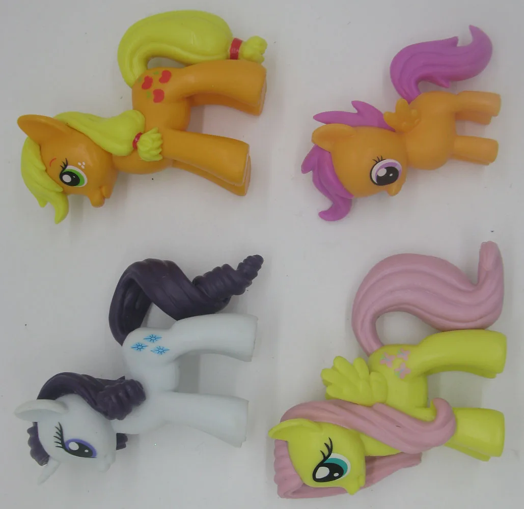1 шт. рисунок Little Pony MY Fluttershy scootaloo Applejack|Игровые фигурки и трансформеры| |