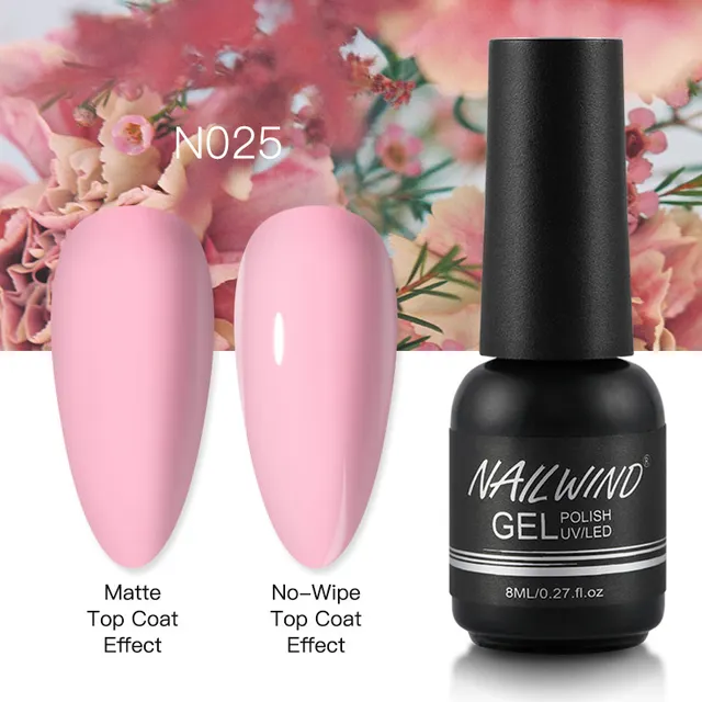 Nailwind Gel Nail Polish 8ml Semi Permanent Varnish Nail Art All for Manicure Need UV LED lamp Base Top coat Nails Gel Polish RE11-N025