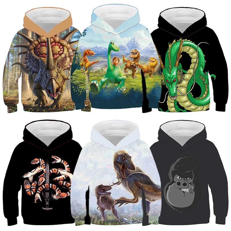 children's dinosaur hoodie