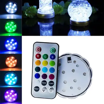 

Waterproof Colorful Base Light Lamp Lighting Fixture Christmas LED Light Vase Light