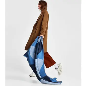 

New cashmere-like scarf in autumn and winter in Europe and America