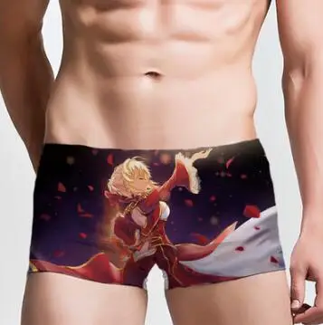 Fate Grand Order FGO мужские трусы для мальчиков, FGO Мужское нижнее белье, боксеры, трусы, подарок - Цвет: STYLE10