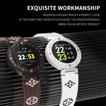 

Fashion Female Smart Wrist Watch Fitness Tracker Heart Rate Monitor Blood Pressure Waterproof Smart Bracelet Wristwatch Women