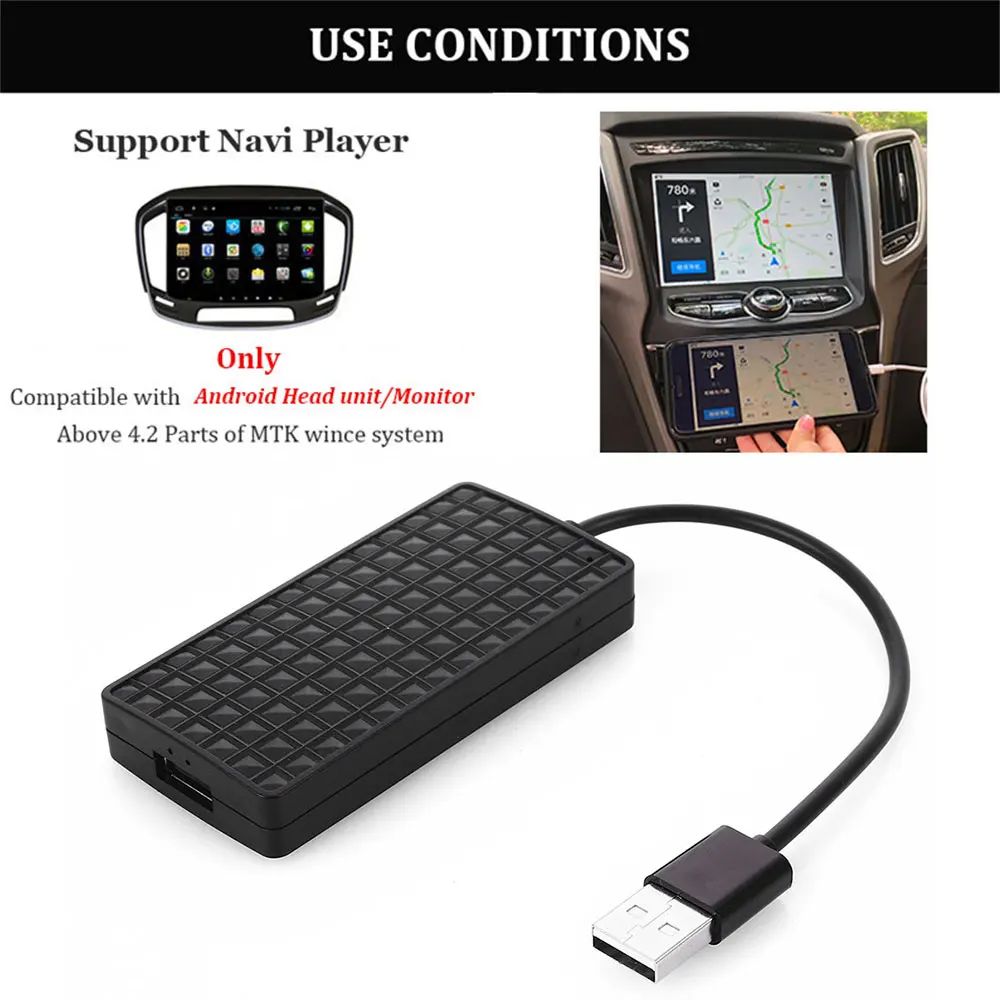 Беспроводная смарт-ссылка для bluetooth Apple IOS CarPlay Dongle автомобильный Android Navigatie Carlinkit Speler Mini USB Carplay Stok Auto