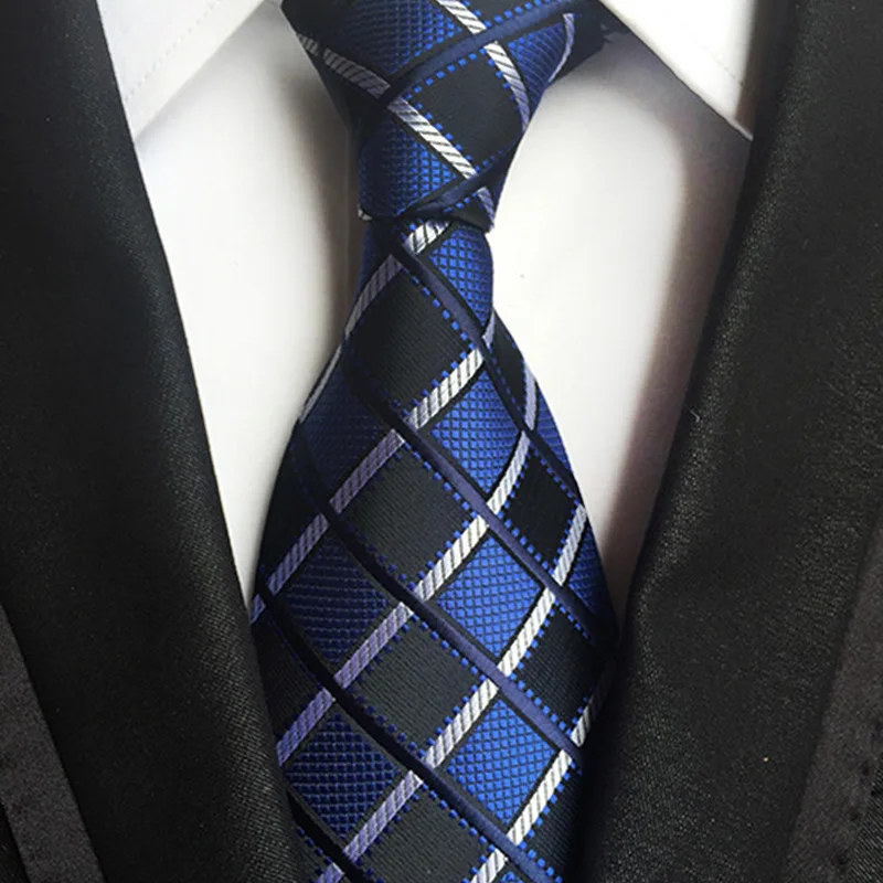 Галстуки на шею в желтую винно красную полоску 100% шелк Классический мужской