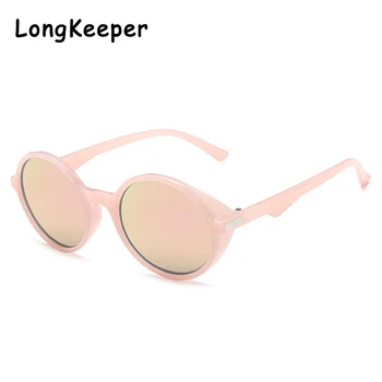 

2020 Vintage Round Kids Sunglasses Brand Designer Baby Boys Girls Cute Punk Sun Glasses Retro Black Pink Eyewear Children UV400