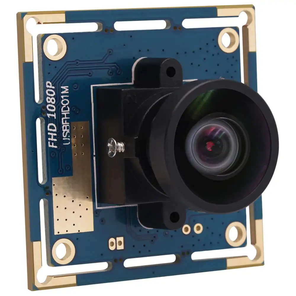 Модуль USB камеры 2MP 1080P Full HD CMOS OV2710 30/60/100fps веб камера с объективом без разводки для