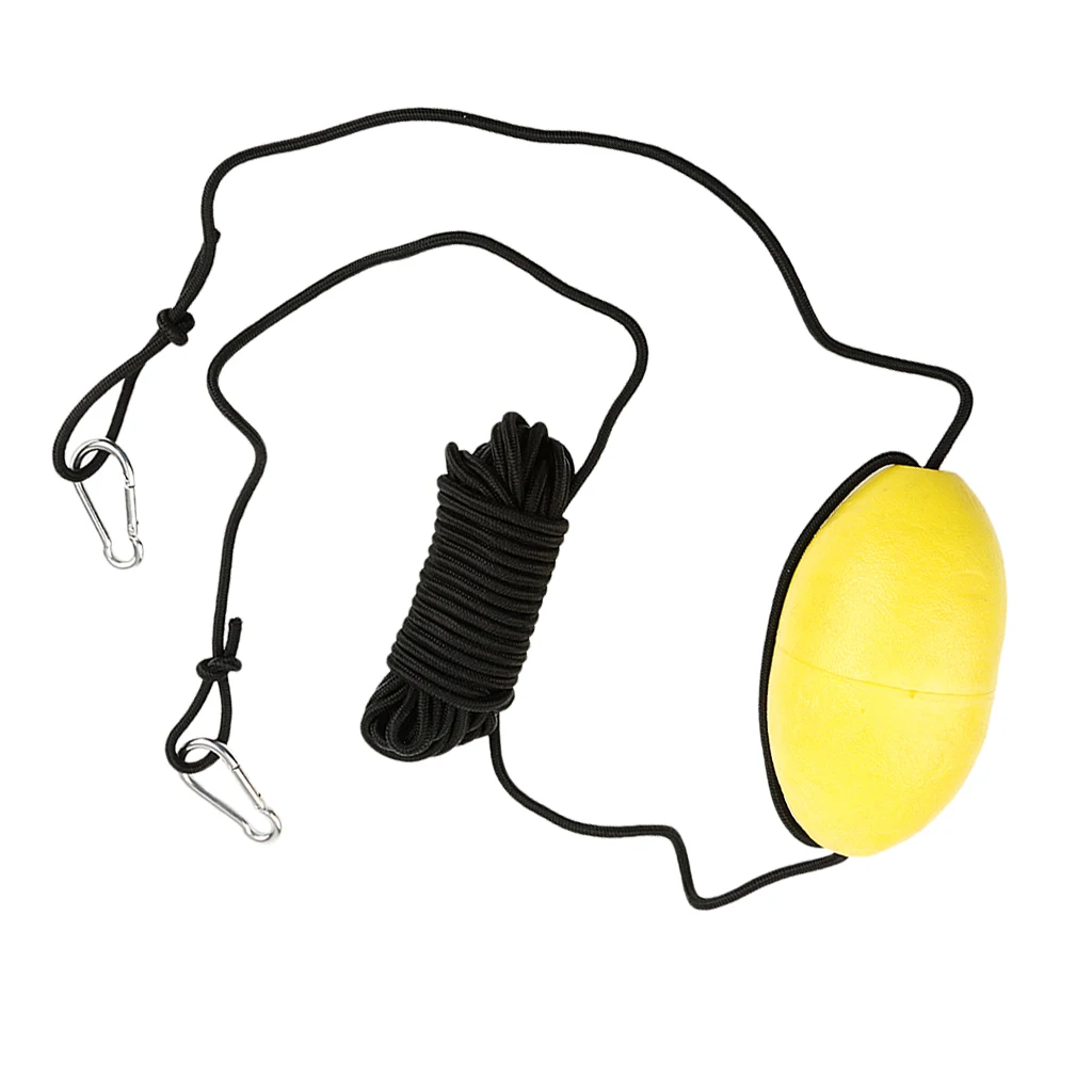 Premium Kayak Tow Rope Throw Line EVA Floats Drifting Kayaking Accessory