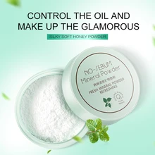 Fresh Mineral Loose Setting Powder Natural Smooth Nude Makeup Bright Concealer Light Delicate Finish Powder Face Care TSLM2