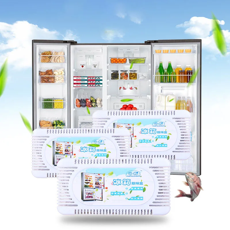 Многофункциональный практичный ABS коробка поглощающий Stink Mildew изоляция активированный уголь Удобный прочный дезодорант для холодильника