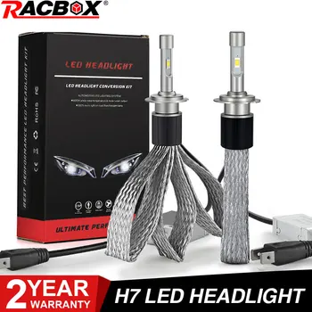 

H7 Led Bulb H4 Car Headlight Bulbs H11 H1 H3 H27 880 881 9005 HB3 9006 HB4 9012 HIR2 Hi/lo Beam 12V 24V Automotive Bi LED Light