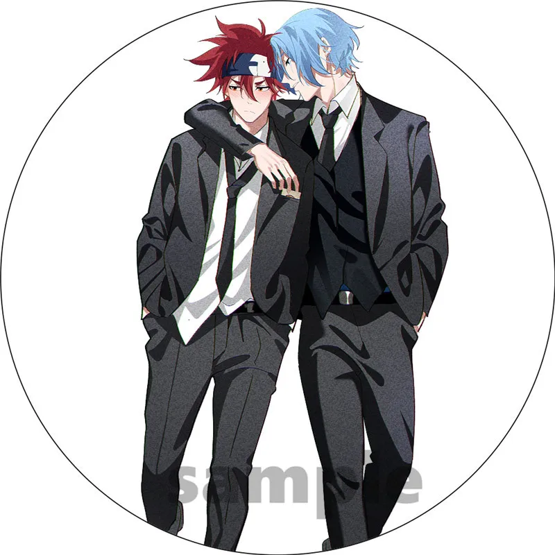 Anime SK8 The Infinity Cosplay Badge Miya RekI Snow Cherry Blossom Brooch Pin Accessories For Clothes Backpack Decoration gift