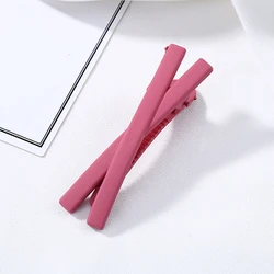 Vibrant Bowknot Hair Clips for Girls - Fashionable Hair Accessories (Rose Red)