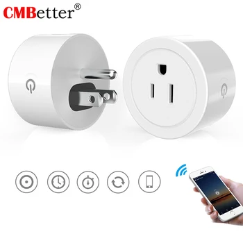

2019 new US UK EU Smart Plug,WiFi Remote Control Works With for Home Timing on/off The Smart Power Home Electric Mini Socket