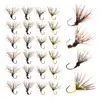 Bimoo 24PCS/Box Tenkara Flies in Waterproof Fly Box Size #12 Barbed Hook Tenkara Fishing Fly ► Photo 3/6