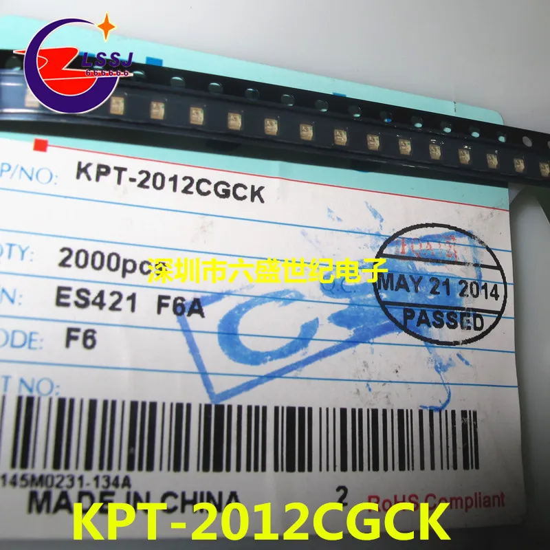30 шт./лот KPT-2012CGCK SMD