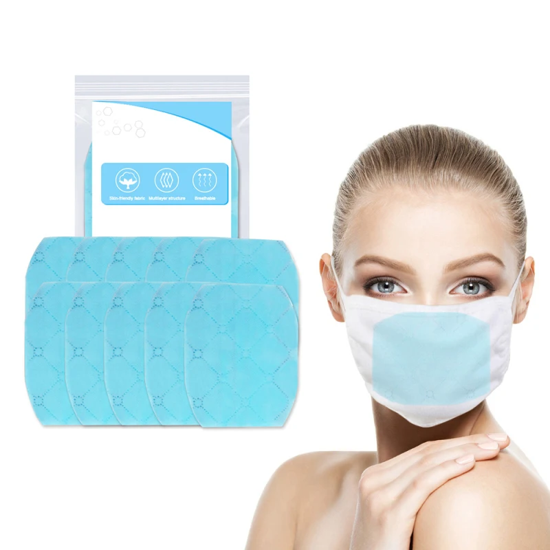 

10 5/PCS /set Square Mask filter cartridge 3 layer anti haze dust filter cartridge high filter Non-woven Mask filter cartridge