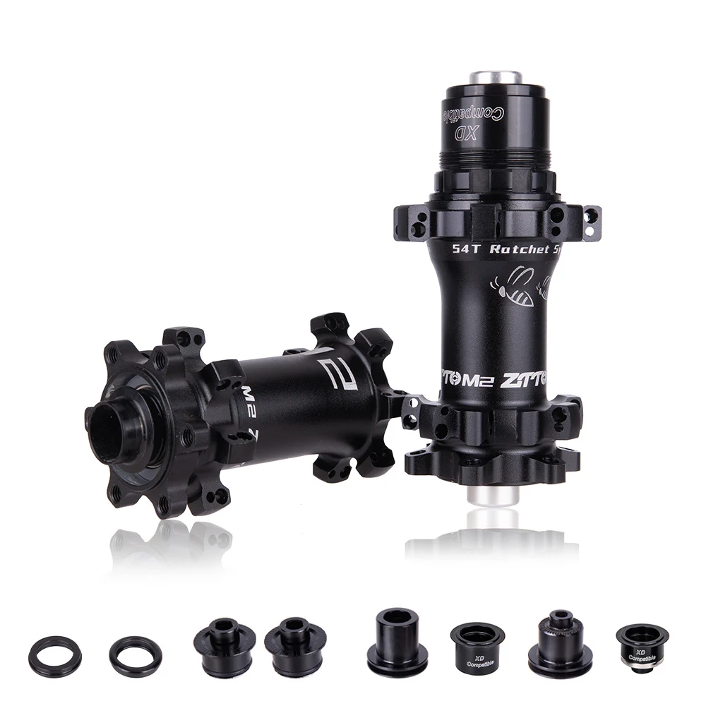 M2 Front Rear XD ZTTO M2 MTB Straightpull концентратор Сверхлегкий 28 отверстие 54 Т трещотка HG XD микро сплайн Core fit 12 Скорость через ось QR 28h велосипедный концентратор - Цвет: M2 Front Rear XD