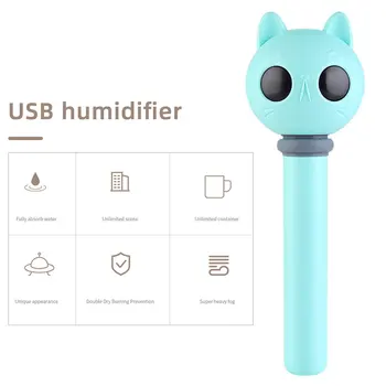 

Mini LED Light Night Light Face Humidifier Air Humidifier Spray Steaming LED Mist Sprayer Car Humidifier