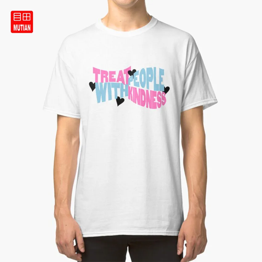 Treat People With Kindness Harry Styles T Shirt treat people with kindness  fine line tpwk watermelon sugar adore you|T-Shirts| - AliExpress