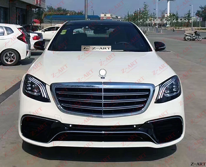 Z-ART пластиковый набор для тюнинга кузова для Mercedes Benz W222- Для AMG S63 Комплект кузова для Mercedes Benz S класс модифицированный Комплект кузова