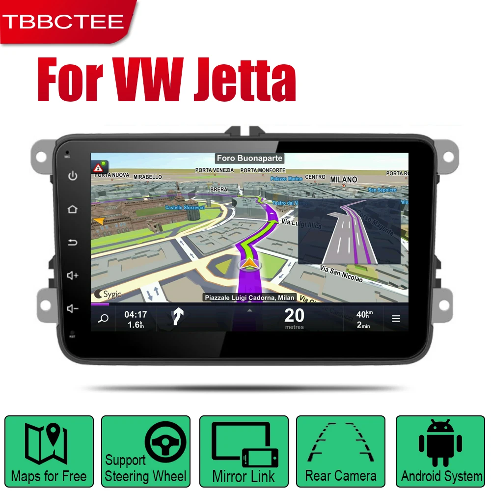 Автомобильный проигрыватель gps навигация для Volkswagen VW Jetta 2005~ автомобильный Android мультимедийная система экран Радио стерео wifi BT