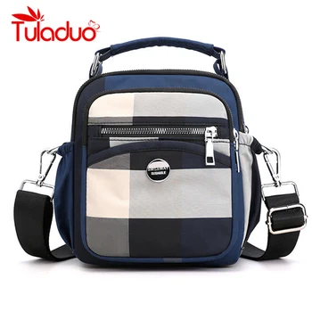 

Waterproof Nylon Messenger Bags Women Mother Hand Bag Fashion Patchwork Women Single Shoulder Bag Crossbody Casual Handbags