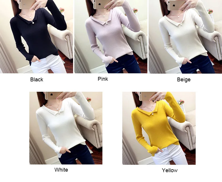 

Pullovers Sweater Women 2020 Autumn Ladies Poncho 26 Colors Elastic Turtleneck Knitwear Tops Blusas Pull Femme Sweaters Female