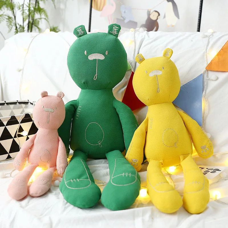 

Plush Creative Toy Pacify Bear-Bite Muppet Doll Infant Holding Pajama Large Doll Children Gift