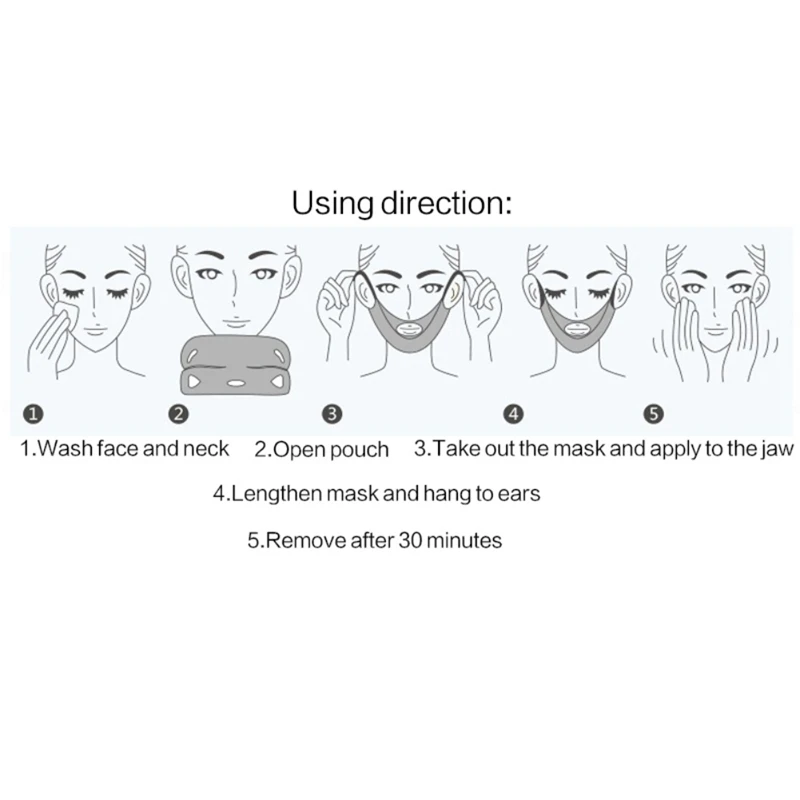 V лифтинг для лица V shape r лифтинг, укрепление shape Face Check Slim Lift Peel-off Mask подтягивание лица