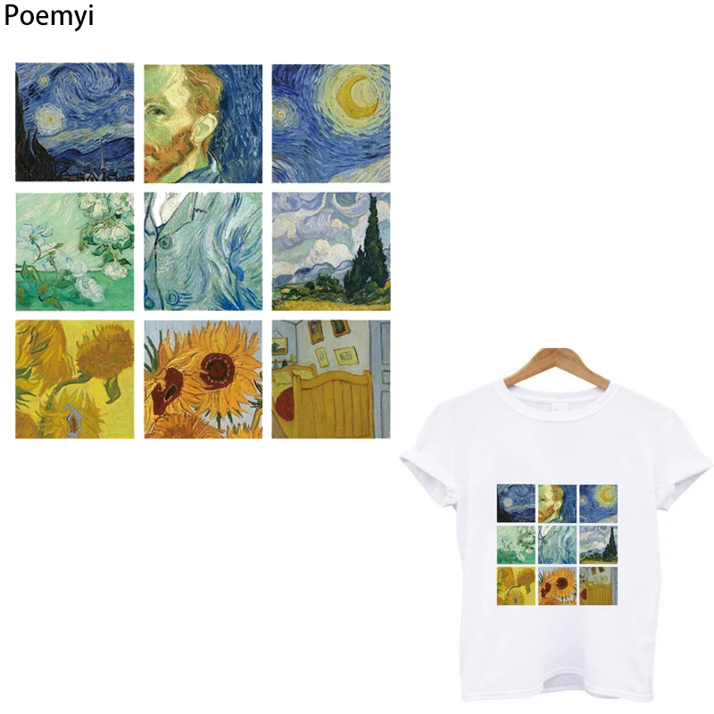 

Poemyi Stickers for Clothes Brahma Patches Diy Iron on Transfer Printing for Clothing Applications Patch on Clothes Applique R