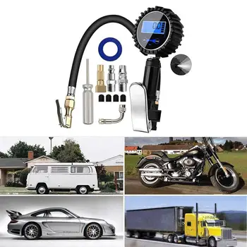 

Onever Digital Tire Inflator Pressure Gauge Air Compressor Pump Quick Connect Coupler For Car Truck Motorcycle Safe Sturdy