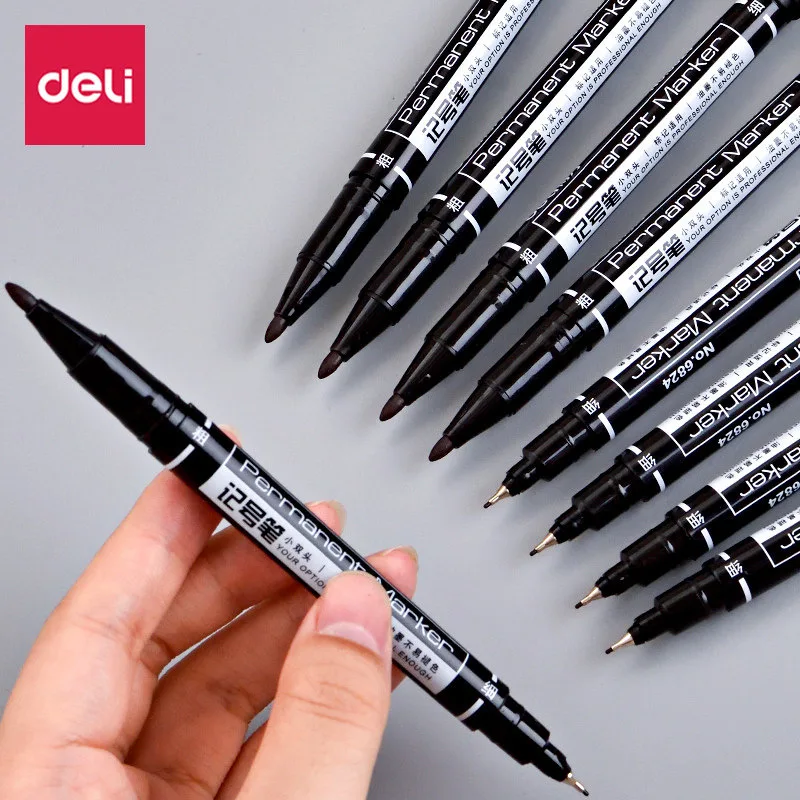 Edding 1200 fine stroke marker-Black-1 marker pen-1mm round tip-drawing and  writing pen - AliExpress