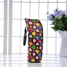 Печать бутылочка для кормления с изоляцией, мешок бутылки младенца сумка-тоут Сумки Бутылка инкубатор/Сумка