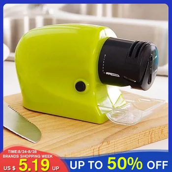 

Multi-function Electric Quality Excellent Quality Durable Design Exquisite Design Abs Material Sharpening Knife Sharpener