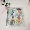 SKYSONIC A5 Star Binder Cover-Loose Leaf Refill Dairy-Bullet Transparent PVC Case Photo Organizer Album Stationery Supplies 3