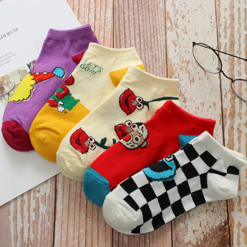10 пара/лот; сезон весна-лето; Хлопковые женские короткие носки в консервативном стиле; Дышащие Короткие носки для девочек; удобные повседневные женские носки