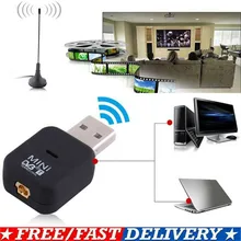 USB 2,0 цифровой DVB-T SDR+ DAB+ FM hdtv тюнер вставляемый приемник RTL2832U+ R820T2S_CH