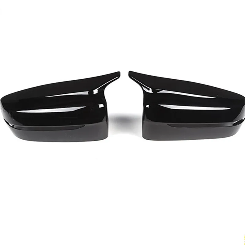 

Suitable for BMW new 3 series G20 G28 modified horns bright black snow mountain white rearview mirror shell