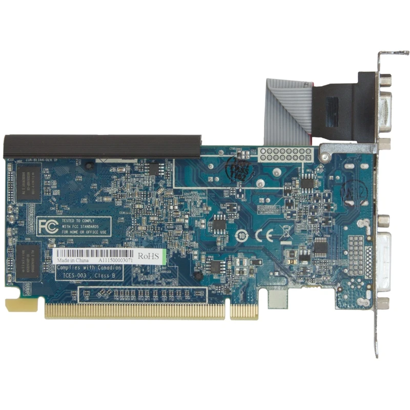 Видеокарта Sapphire PCI-E 11190-02-10G AMD HD6450 1024Mb 64b DDR3 DVIx1/HDMIx1/CRTx1 oem