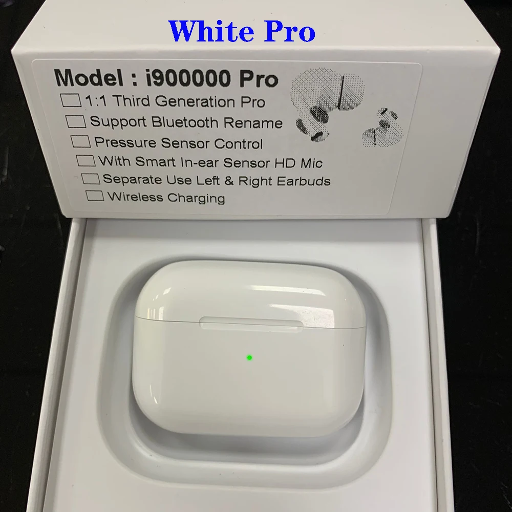 i900000Pro-Tws I900000 Pro Tws беспроводная гарнитура 1: 1 air 3 Датчик давления bluetooth-гарнитура наушники Pk i500 i1000 i9000 i50000 i9000X i9000Pro - Цвет: i900000Pro-Tws