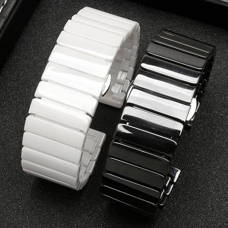 Бабочка керамический ремешок для samsung Galaxy watch 46 Активный браслет gear s2 s3 Neo zenwatch 1/2 Huami amazfit 2 s 1 pace bip ремень