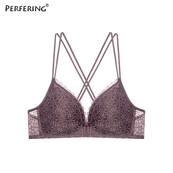 

Perfering Super Push Up Bra For Women Lace Wireless Lingerie Femmale Underwear Sexy Bralette Seamless Brassiere Sexy 70 75 80 85