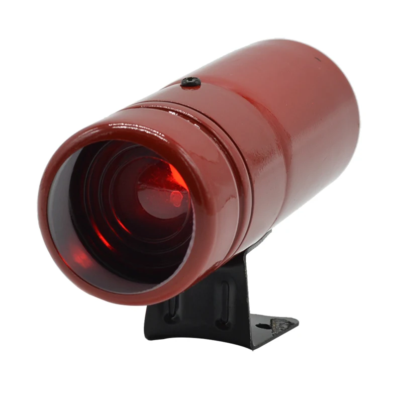Круглые Racing Тахометр RPM датчик переключения светильник лампа с красным камушком красного и синего цветов Предупреждение светильник 0-11000 об/мин автомобиля м