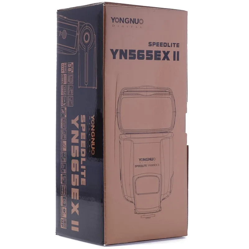 Светодиодная лампа для видеосъемки Yongnuo YN-565EX II YN565EX ttl вспышка для Canon 6D 60d 650d для Nikon D7100 D3300 D7200 D5200 D7000 D750 D90