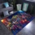 80x160cm Kids Play Mat US Captain/The Avenger Толстый Ковер Коврик для Гостиной Коврик Фланелевый принт Спальня Нескользящий Коврик для пола