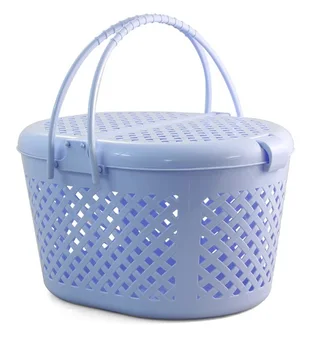

TRIOL TRIOL carrying plastic cat oval blue size, M 44 x 35 x 26 cm